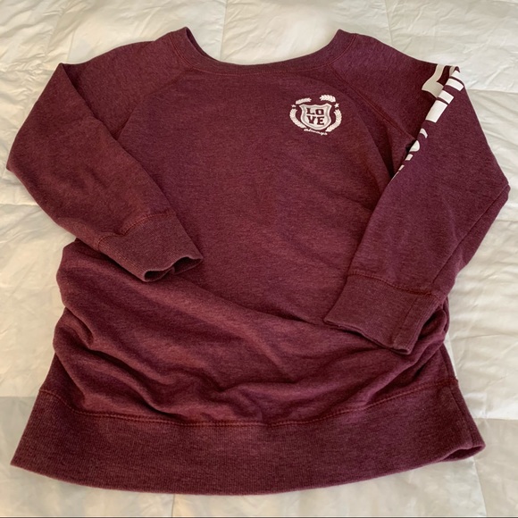 Feathers Maternity Love Sweatshirt S - Picture 1 of 3